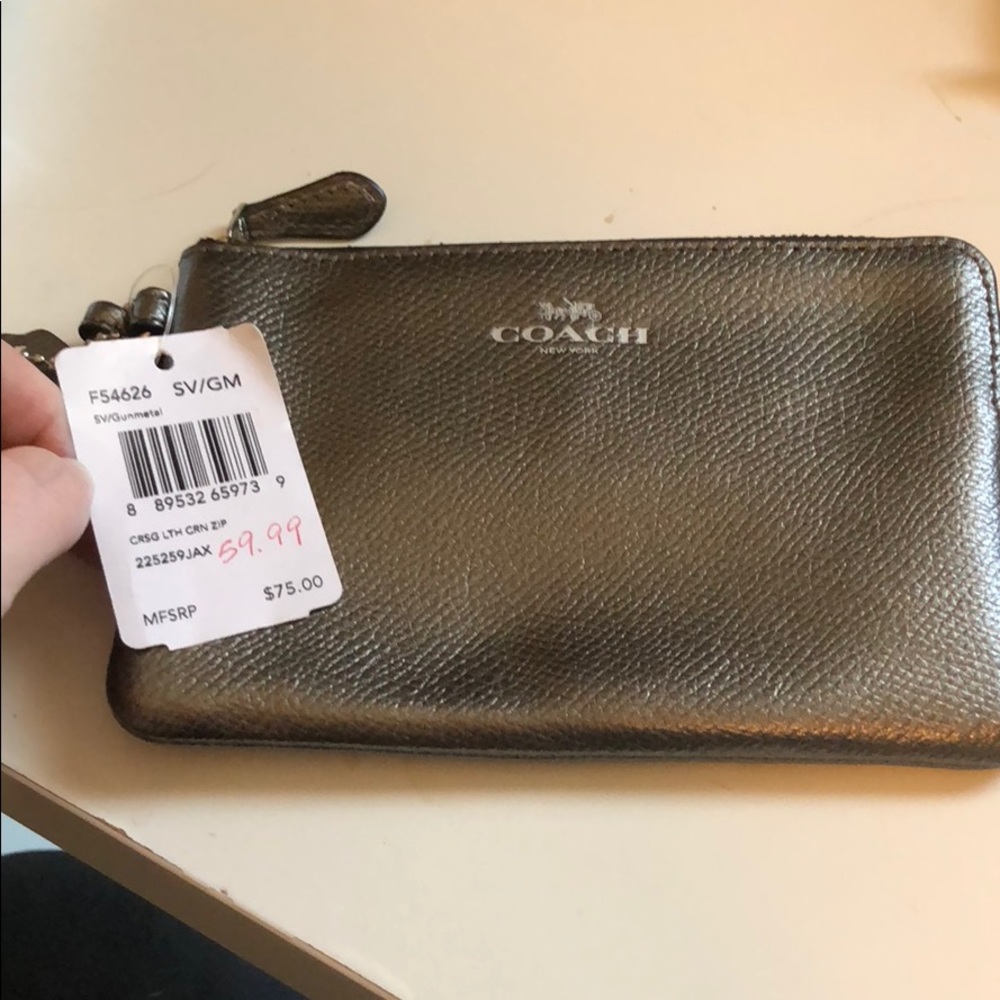 NWT coach wristlet
